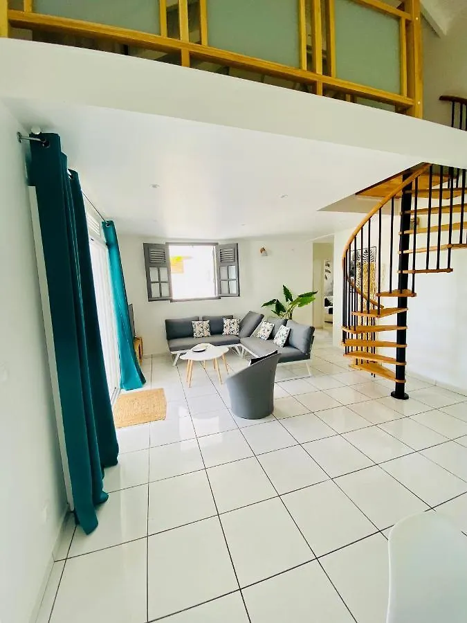 Villa Tropical Paradise Avec Piscine, 4 Chambres Le Moule Guadeloupe