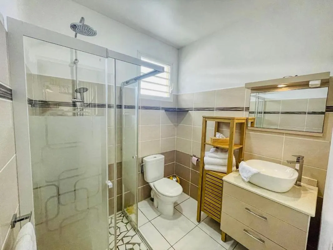 Villa Tropical Paradise Avec Piscine, 4 Chambres Le Moule Guadeloupe