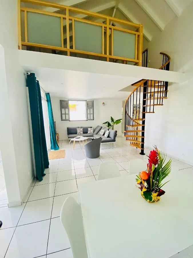 Villa Tropical Paradise Avec Piscine, 4 Chambres Le Moule 0*,  Guadeloupe