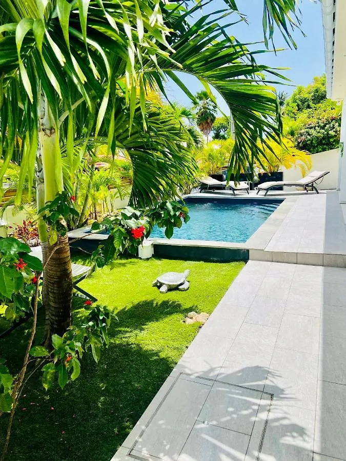 Villa Tropical Paradise Avec Piscine, 4 Chambres Le Moule Guadeloupe